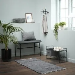 JYSK Internal Klädhängare GAMBY 6 Färgade Krokar/svart -Sovrum affär 100378