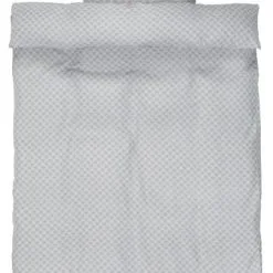 Basic Påslakanset BEATE Bäckebölja 150x210 Grå