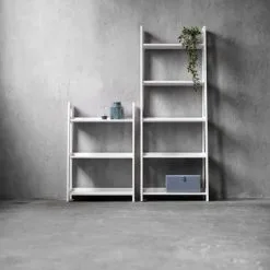 JYSK Internal Bokhylla HERNING 3 Hyllor Vit 23 JYSK Internal Bokhylla HERNING 3 Hyllor Vit -Sovrum affär 107664 1