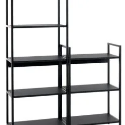 JYSK Internal Hyllenhet TISTRUP 3 Hyllor Svart 18 JYSK Internal Hyllenhet TISTRUP 3 Hyllor Svart -Sovrum affär 113513 1