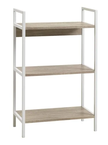 Hyllenhet TISTRUP 3 Hyllor Vit/ek 3 Hyllenhet TISTRUP 3 Hyllor Vit/ek