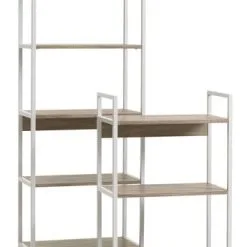 Hyllenhet TISTRUP 3 Hyllor Vit/ek 9 Hyllenhet TISTRUP 3 Hyllor Vit/ek -Sovrum affär 113519