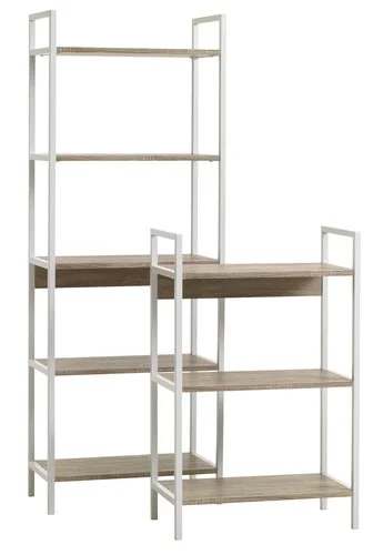 Hyllenhet TISTRUP 3 Hyllor Vit/ek 6 Hyllenhet TISTRUP 3 Hyllor Vit/ek - Bild 4