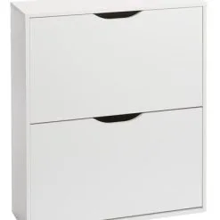 Skoskåp IDSKOV 2 Fack Vit