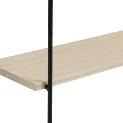 JYSK Internal Vägghylla HEJLSMINDE H176 Svart/natur -Sovrum affär 114651