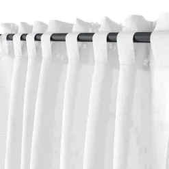 JYSK Internal Gardin GOSSA 1x140x300 Vit -Sovrum affär 119622