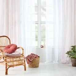 JYSK Internal Gardin GOSSA 1x140x300 Vit -Sovrum affär 120860