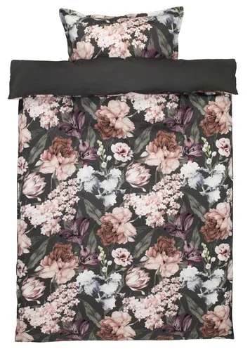 KRONBORG Påslakanset ELLA Satin 150x210 Lila 3 KRONBORG Påslakanset ELLA Satin 150x210 Lila