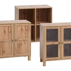 JYSK Internal Hyllenhet SKALS 4 Fack Ek 18 JYSK Internal Hyllenhet SKALS 4 Fack Ek -Sovrum affär 128053 2