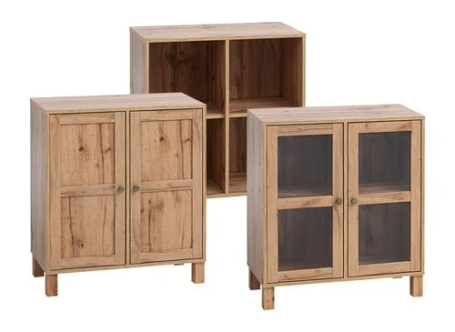 JYSK Internal Hyllenhet SKALS 4 Fack Ek 6 JYSK Internal Hyllenhet SKALS 4 Fack Ek - Bild 4