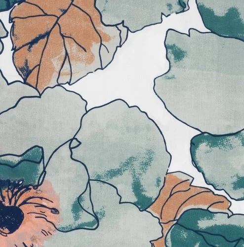 JYSK Påslakanset STINE Satin 150x210 Grön/blå 5 JYSK Påslakanset STINE Satin 150x210 Grön/blå - Bild 3