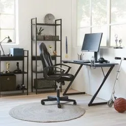 JYSK Internal Hyllenhet TISTRUP 3 Hyllor Svart 13 JYSK Internal Hyllenhet TISTRUP 3 Hyllor Svart -Sovrum affär 128825 1