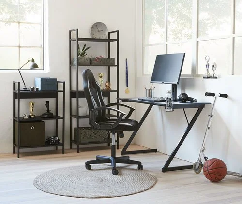 JYSK Internal Hyllenhet TISTRUP 3 Hyllor Svart 4 JYSK Internal Hyllenhet TISTRUP 3 Hyllor Svart - Bild 2