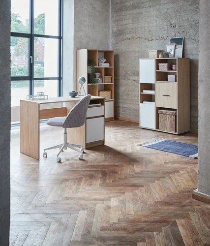 Bokhylla BILLUND Vit/ek 6 Bokhylla BILLUND Vit/ek - Bild 4