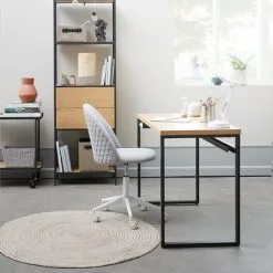 Hyllenhet TRAPPEDAL 2 Lådor Ek/svart -Sovrum affär 128839