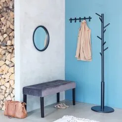 JYSK Internal Klädhängare GALSTED 5 Krokar Svart -Sovrum affär 128881