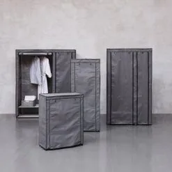 JYSK Internal Garderob DAMHUS 60x150 Mörkgrå 10 JYSK Internal Garderob DAMHUS 60x150 Mörkgrå -Sovrum affär 128886 3