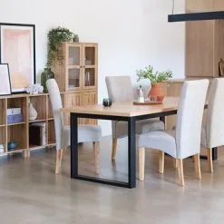 JYSK Internal Hyllenhet SKALS 4 Fack Ek 20 JYSK Internal Hyllenhet SKALS 4 Fack Ek -Sovrum affär 143751 2