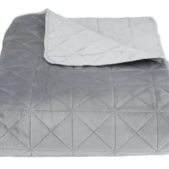 Sängöverkast ENGBLOMME 220x240 Grå