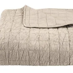 Sängöverkast BALLBLOM 240x260 Beige