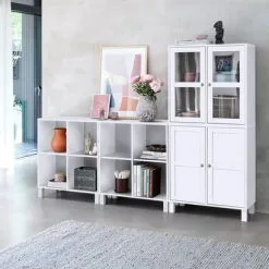 Hyllenhet SKALS 4 Fack Vit -Sovrum affär 147089 2