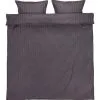 KRONBORG Påslakanset NELL Satin 200x220 Antracit -Sovrum affär 157380