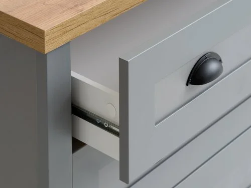 JYSK Internal Byrå MARKSKEL 4 Lådor Grå 4 JYSK Internal Byrå MARKSKEL 4 Lådor Grå - Bild 2