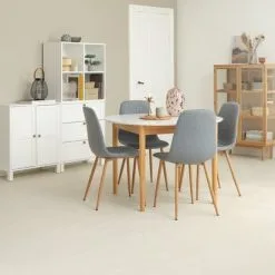 Hyllenhet SKALS 4 Fack Vit -Sovrum affär 165050 2