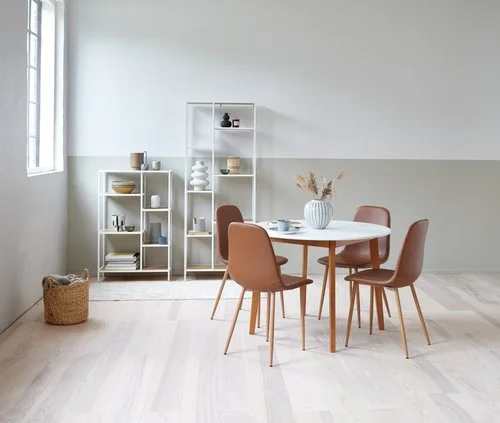 JYSK Internal Hyllenhet TRAPPEDAL 7 Hyllor Ek/vit 6 JYSK Internal Hyllenhet TRAPPEDAL 7 Hyllor Ek/vit - Bild 4