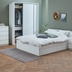 Garderob SALTOV 150x222 Vit -Sovrum affär 165258 4