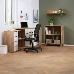 JYSK Internal Hyllenhet SKALS 4 Fack Ek 23 JYSK Internal Hyllenhet SKALS 4 Fack Ek -Sovrum affär 165290