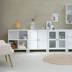 Hyllenhet SKALS 4 Fack Vit -Sovrum affär 166062 3