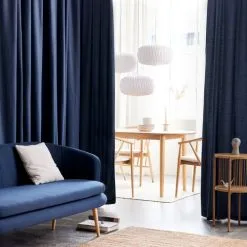 JYSK Internal Gardin YMSEN 1x140x300 Blå -Sovrum affär 169716