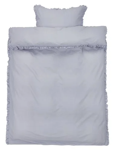 KRONBORG Påslakanset ELMA Tvättad Bomull 150x210 Ljuslila 3 KRONBORG Påslakanset ELMA Tvättad Bomull 150x210 Ljuslila