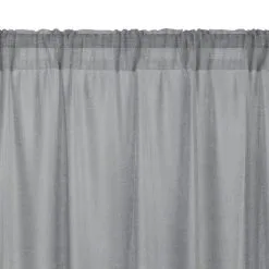 JYSK Internal Gardin AGA 1x140x300 Linnelook Grå