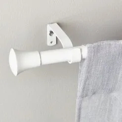 Gardinstång KULA 19mm 160-300 Vit -Sovrum affär 184833