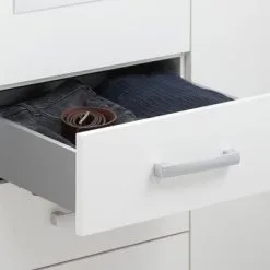 Garderob VELLERUP 101x200 Kombi Vit -Sovrum affär 184994 3