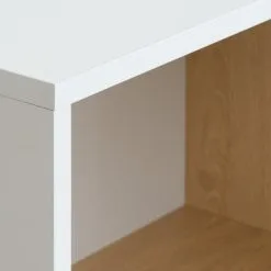 Rumsavdelare FILSKOV 8 Hyllor Ek/vit -Sovrum affär 185225