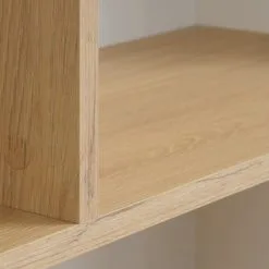 Rumsavdelare FILSKOV 8 Hyllor Ek/vit -Sovrum affär 185226