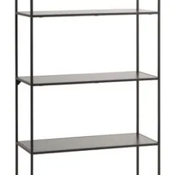 Hyllenhet HORBELEV 5 Hyllor Bred Svart