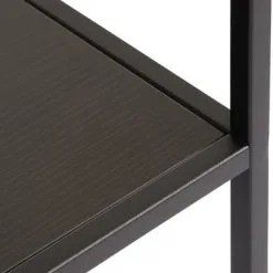 Hyllenhet HORBELEV 5 Hyllor Bred Svart -Sovrum affär 185242