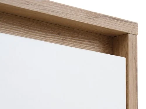 Garderob BILLUND 80x193 Vit/ek 4 Garderob BILLUND 80x193 Vit/ek - Bild 2