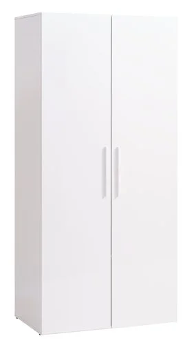 Garderob HELSTRUP 97x208 Högglans Vit 3 Garderob HELSTRUP 97x208 Högglans Vit