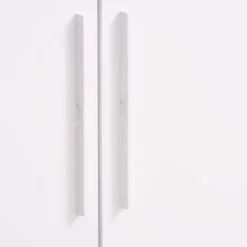 Garderob HELSTRUP 97x208 Högglans Vit 7 Garderob HELSTRUP 97x208 Högglans Vit -Sovrum affär 185943