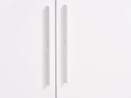 Garderob HELSTRUP 97x208 Högglans Vit 4 Garderob HELSTRUP 97x208 Högglans Vit - Bild 2