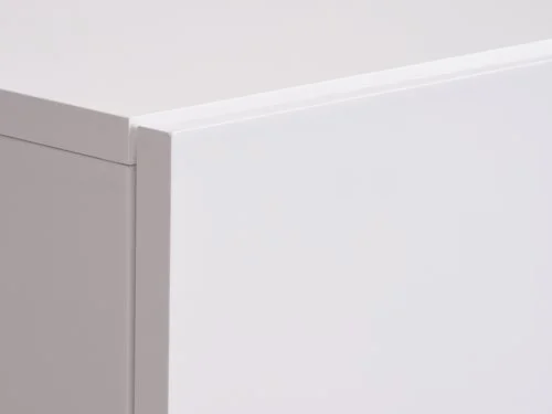 Garderob HELSTRUP 97x208 Högglans Vit 6 Garderob HELSTRUP 97x208 Högglans Vit - Bild 4