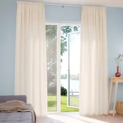 JYSK Internal Gardin YMSEN 1x140x300 Offwhite -Sovrum affär 186125