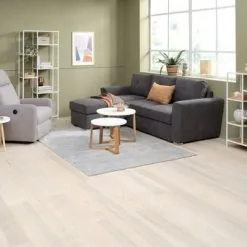 JYSK Internal Hyllenhet TRAPPEDAL 5 Hyllor Ek/vit -Sovrum affär 188022 1