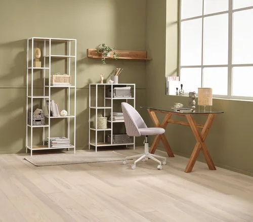 JYSK Internal Hyllenhet TRAPPEDAL 7 Hyllor Ek/vit 11 JYSK Internal Hyllenhet TRAPPEDAL 7 Hyllor Ek/vit - Bild 9