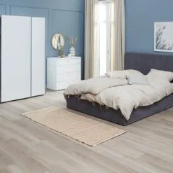 Byrå BRODAL 4 Lådor Vit -Sovrum affär 188047 1